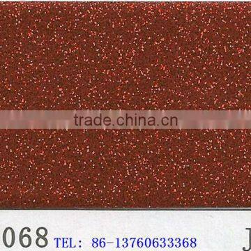 glitter Self adhesive plastic PVC cold laminated membrane film for decoration item 7068