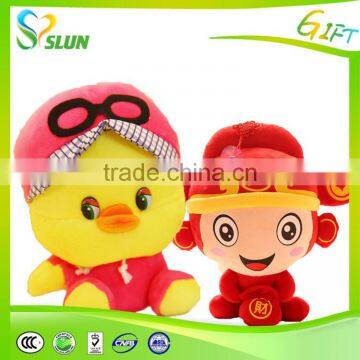 New Year Mascot Spot Blue Shark Plush Toy photo-3