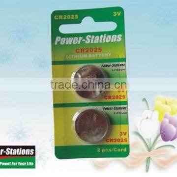 CR2025 Lithium Button cell 3.0V