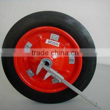 Solid Rubber Wheel for Wheelbarrow / Wheelbarrow Solid Tyre / Wheelbarrow Solid Rubber Tires