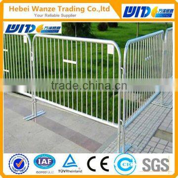 Hot sale/High quality galvanized temporary fence ISO9001 factory design by wanze