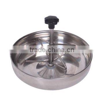 2015 New Manufacture stainless steel Animal Feeder Pan