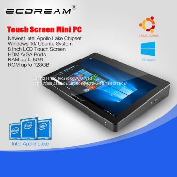 ECdream v26 10 inch lcd display Intel atom Apollo lake 4G/64G digital receiver play youtube 4k video tablet pc/tv box