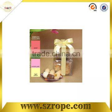 Nice appearance and good looking Gift bow for gift packing food packing /twist tie