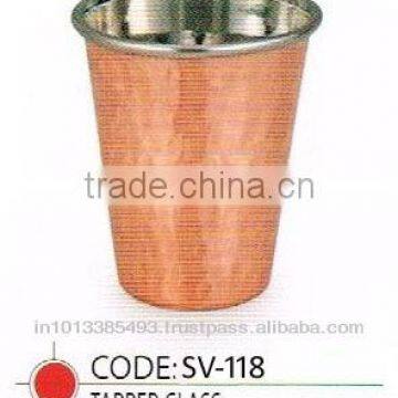 Copper Taper Glass