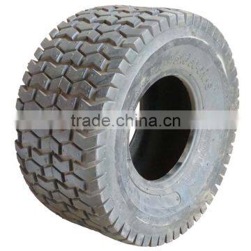 15 inch 6.50-6 turf tire rubber wheel for lawn mower and power equipment