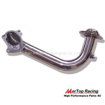 MERTOP RENAULT 5 GT 5GT TURBO STAINLESS STEEL ONE PIECE EXHAUST DOWN CROSS OVER PIPE 2