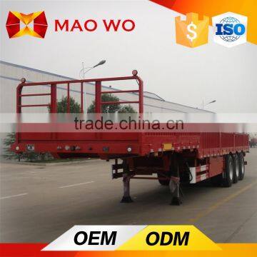 Hot sale china trailer supplier Cargo side wall semi trailer for Exporting Africa