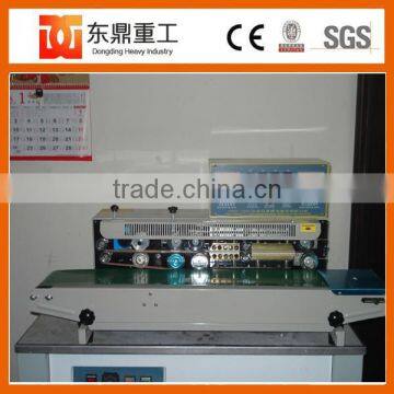Three Row Printing Plastic Bags Sealing Machine With Good Quality photo-3