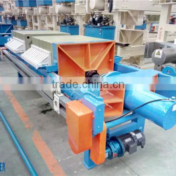 New technology automatic hydraulic membrane filter press machine for paper waste treatment