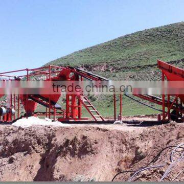 flexible operation alluvial gold mining machine for sale