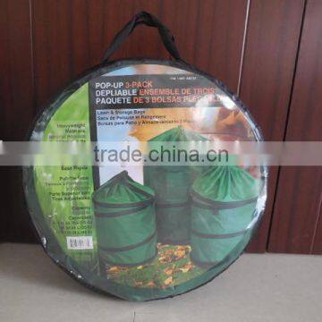Green Heavy Pop up Garden Bag With Plastic Bottom photo-4
