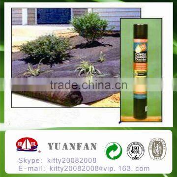 PP Spunbond Non Woven Black Mulching Film/Weed Control Fabric/Black Ground Cover photo-5