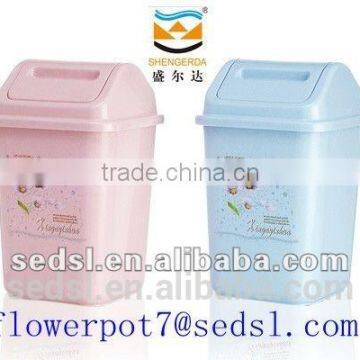 Waste Segregation Bin Type Plastic Trash Bin Indoor photo-2