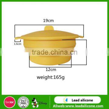 Food Grade Unbreakable Microwave Safe Silicone Bowls photo-4