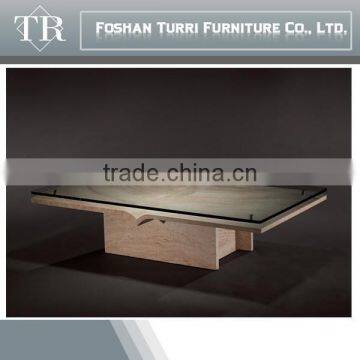 Classic design marble hand craved coffee table On Sale