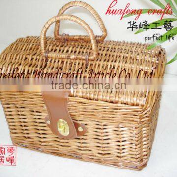 Gift Willow Basket With Handle Cheap Wicker Basket