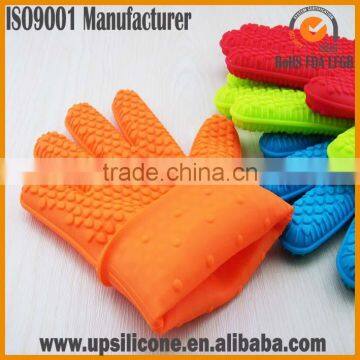 BBQ Silicone Oven Mitt New Silicone Cooking Gloves photo-4