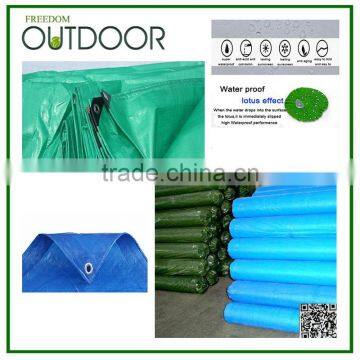 Blue Poly Tarp Hdpe Fabric photo-4