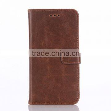 High Quality Crazy-horse PU Card Bumper/pocket Cell Phone Case for Motorola photo-4