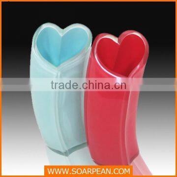 Home Decorative Fiberglass Heart Shaped Flower Pot photo-3