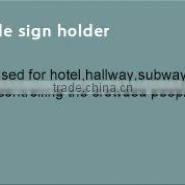 Stanchion Post Signage Holder in China photo-2