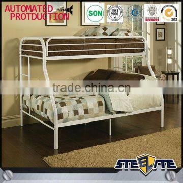 School Furniture Steel Bed Adult Bunk Bed 2 Tire Cot Bed photo-6