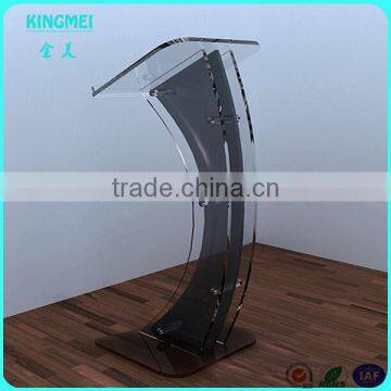China factory cheap color acrylic podium,acrylic rostrum,acrylic lectern