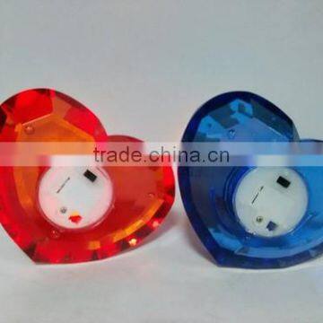 Wedding Centerpiece Acrylic Led Heart Base Popular Candle Light photo-4