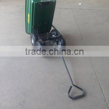 TC1801 Plastic Garden Cart With 4 Wheel photo-2