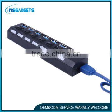Hot New Products for 2016 7-Port USB 3.0 High Speed HUB photo-2