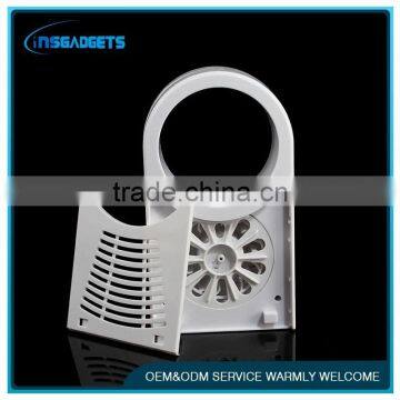 Dual-use Handheld USB Battery No Leaves Air Conditioning Fan photo-2