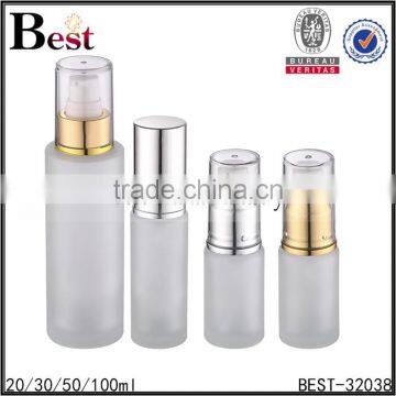 Frosted Glass 30ml Bottle Labels Cosmetic Lotion Pump 30ml Bottle Labels Wholesale photo-6