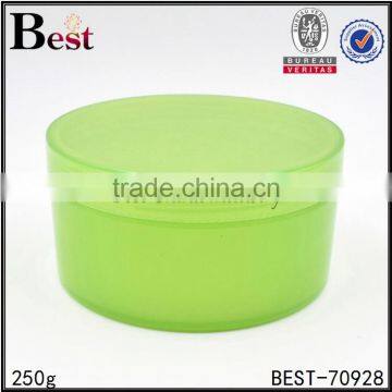 50g Green Color Double Wall Plastic Cream Jar Cosmetic Plastic Cream Jar for Gel or Cream photo-4
