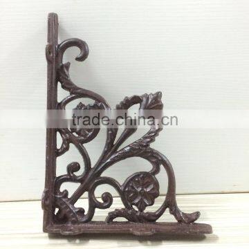 Custom High Quality Antique Triangle Cast Iron wall Bracket