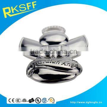 Rivet Angel Shape Metal Logo With Zinc Alloy photo-5