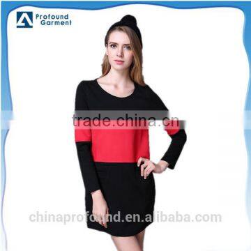 Spring Autumn Season Women Long Sleeve Dress