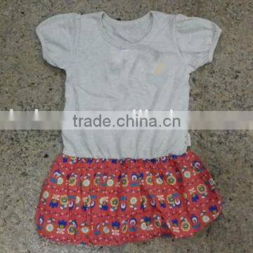 Yiwu Stocks Lots Girl's High Quality Bubble Dress photo-2
