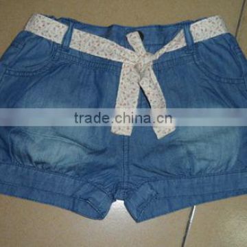 child's denim short