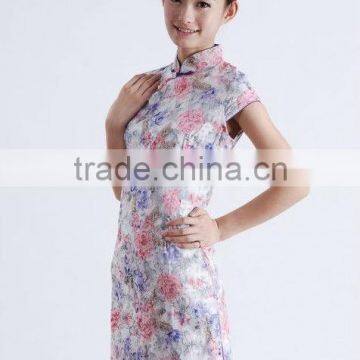 evening cheongsam chinese silk dress