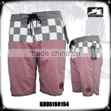 OEM apparel 100% polyester skull printed cheap surf board shorts