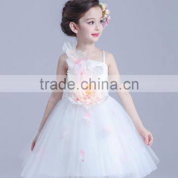 2017 Children Show Stage Costumes Princesses Dress for Girl photo-3