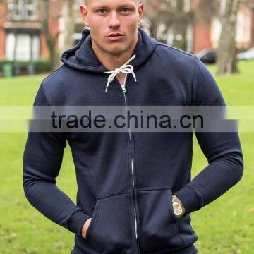 latest fleece warm tracksuit full zipped navy tracksuit