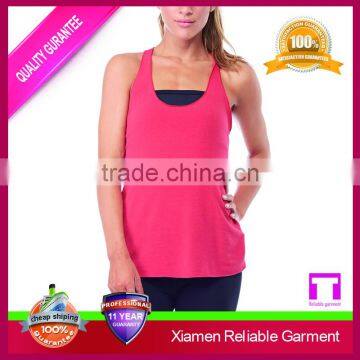 2016 Wholesale Sexy Tank Top Ladies Bodybuilding Custom Gym Stringer Vest