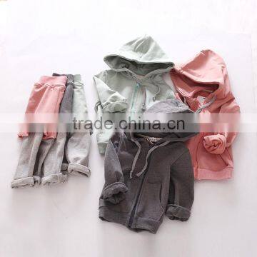 Custom Made Cotton Polyester Children Hoody Wholesale Boys Sweat Suits Custom Kids Hoodie photo-5