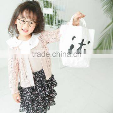 S16249A Girls Casual Skirt Children Cotton Tutu Skirt photo-4