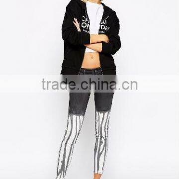Cheap Printed Logo Women Fleece Jacket 2015 photo-5