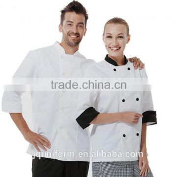 JuQian 2016 Unisex Hotel Chef Uniform/Restaurant Uniforms