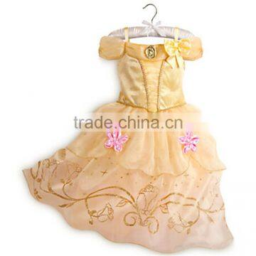 Alibaba China Ruffle Cap Sleeve Flower Girl Dress