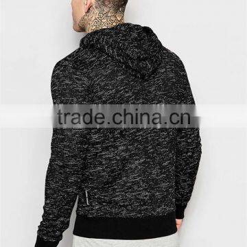 2016 Chinese B2B Clothing Supplier Fashion Custom 100%Cotton Long Sleeve Zipper Up Without Hood Fleece Different Hoodies photo-2